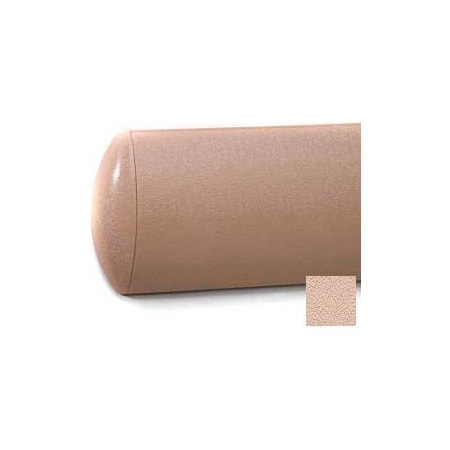 Pawling Crescent Shaped Wall Guard, Aluminum Retainer, 5"H x 12'L, Doeskin WG-5-12-268